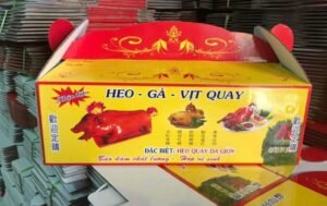 xưởng sản xuất thùng heo quay