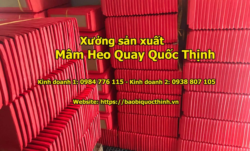 Mâm Heo Quay, Khay Heo Quay
